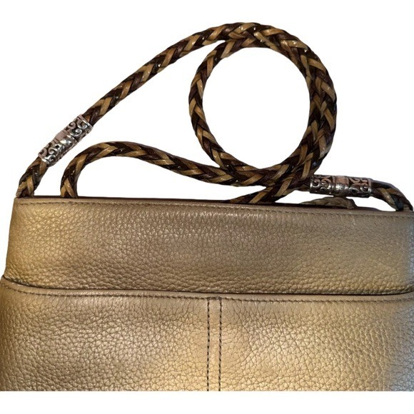 Brighton Elegant Gold Handbag with Heart Charm-super cute! - Picture 7 of 7